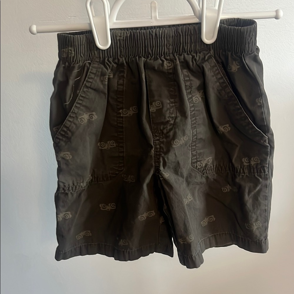 Wonderkids Tan Elastic Waist Shorts